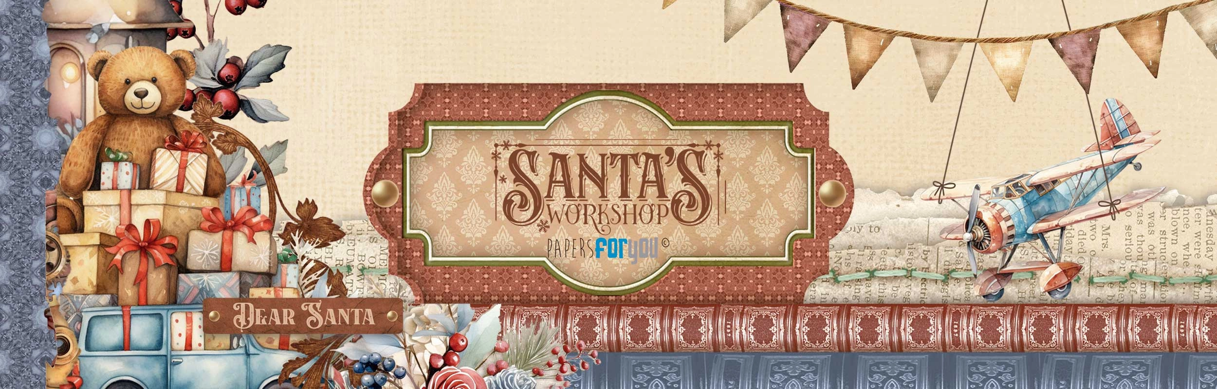 Santa's Workshop van PapersForYou