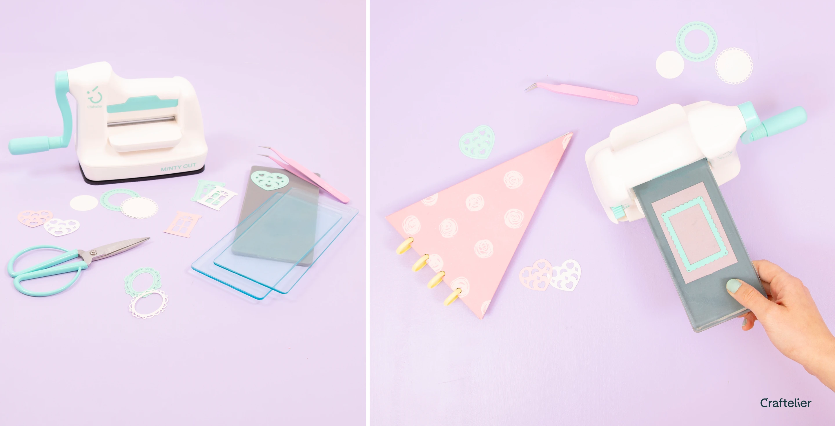various types of minty cut die cutting