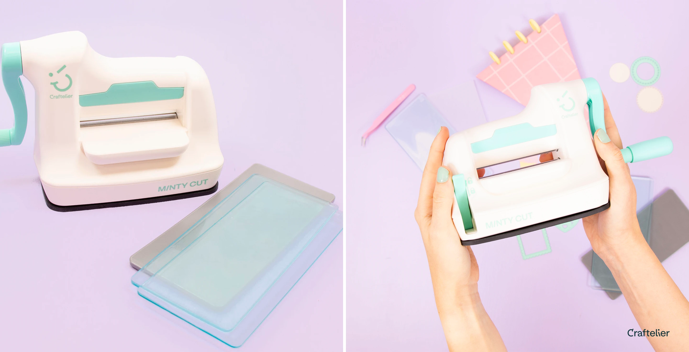 Craftelier minty cut mini die cut machine