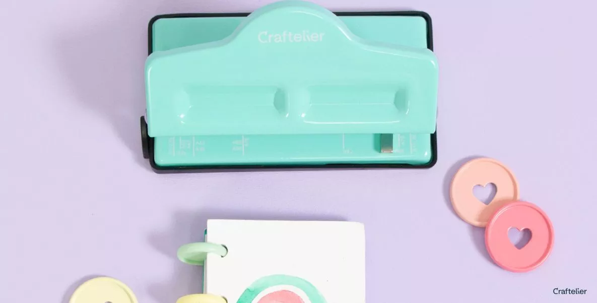 perforadora de 4 discos Craftelier anillas de disco