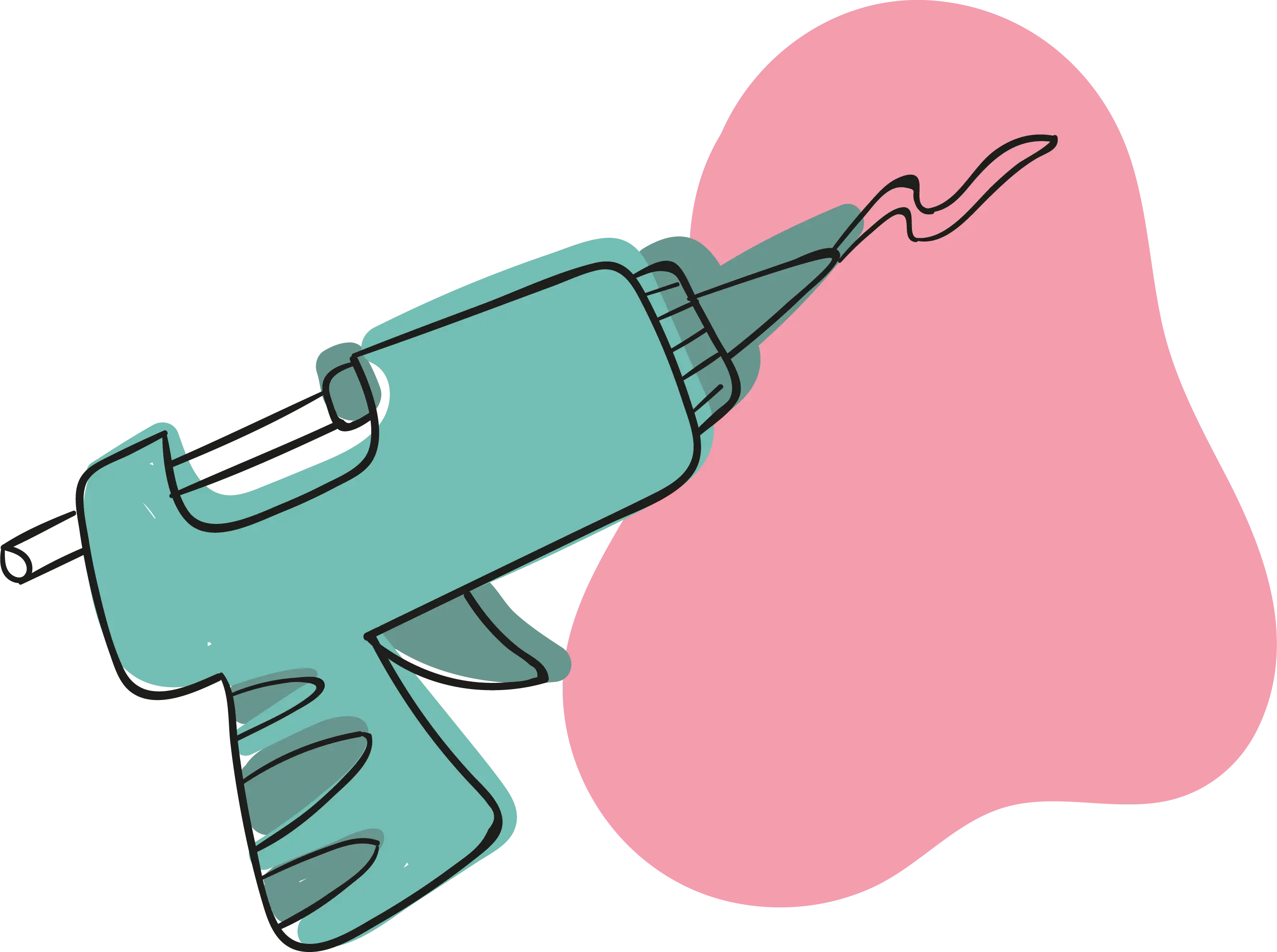 Pistola adhesivo