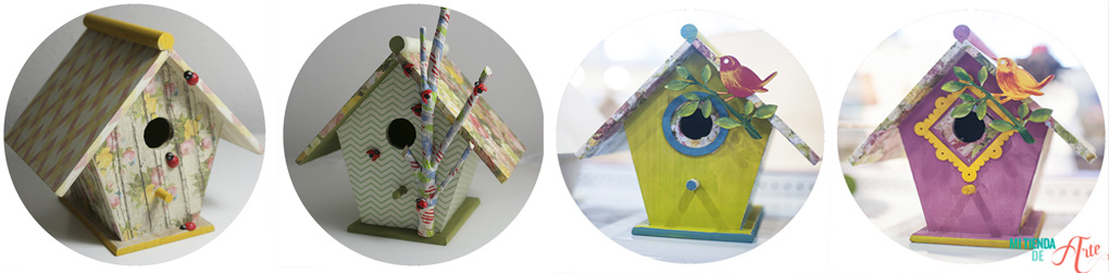casitas pajaro craftelier