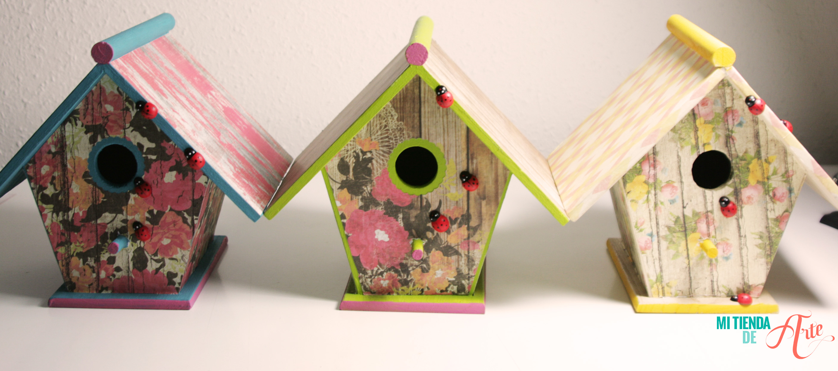 casitas de pajaros manualidades