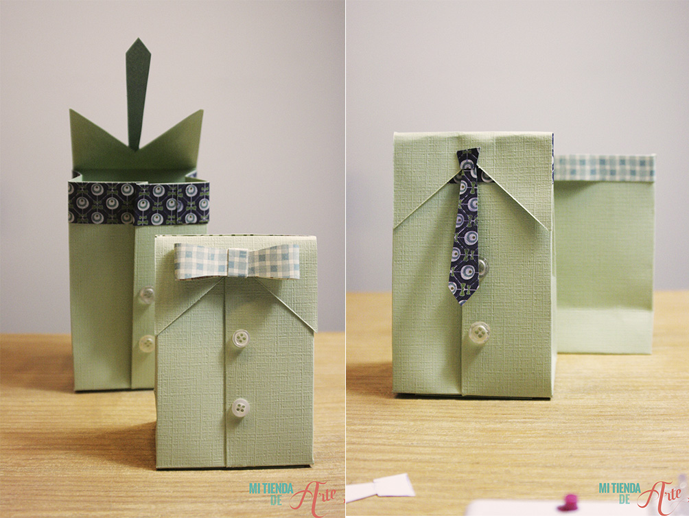 Bolsa de regalo Día del Padre DIY