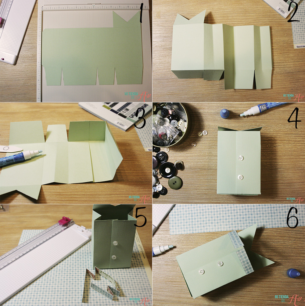 Bolsa de regalo Día del Padre DIY paso a paso
