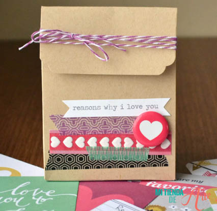 Gift Bag punch board bolsa regalo we r memory keepers packaging