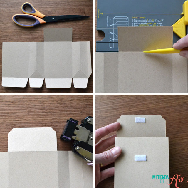 Gift bag punch board bolsa regalo