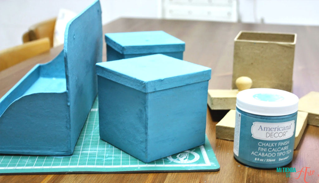 aplicar chalky paint
