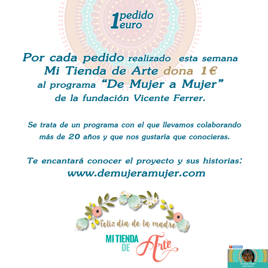 colaboracion mi tienda de arte y fundacion vicente ferrer