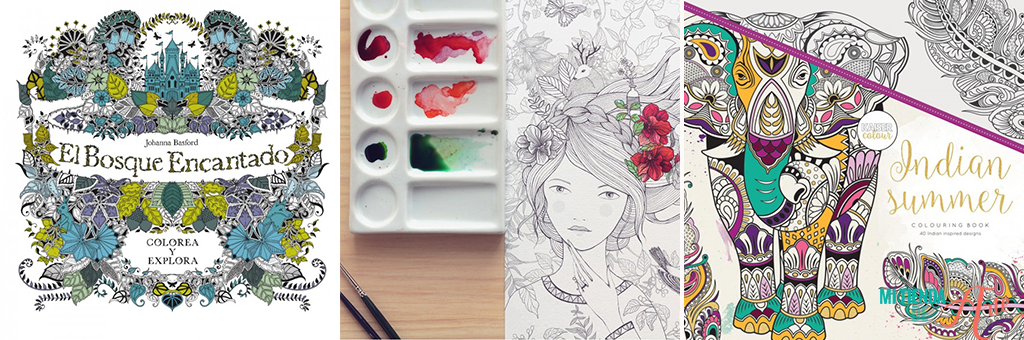libros colorear adultos online