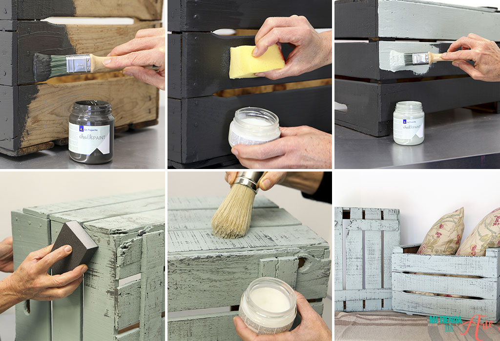 tutorial envejecido vintage chalky la pajarita, venta online en craftelier