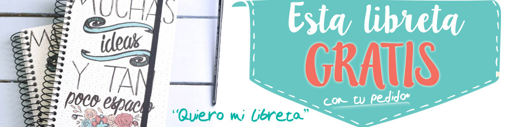 libreta regalo rebajas