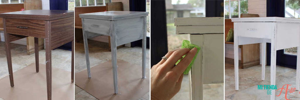 Tutorial chalky paint