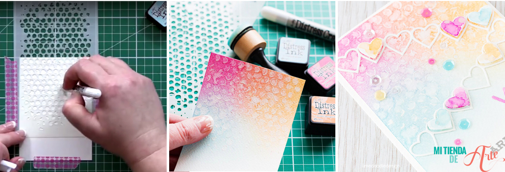 Tutorial distress crayons tim holtz 4