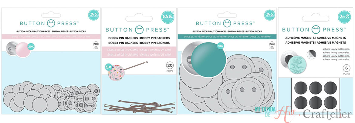 que es la button press botones we r memory keepers complementos