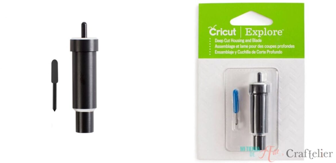 cuchilla corte profundo cricut maker y explore