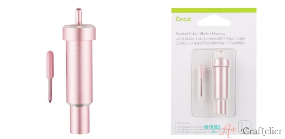 cuchilla tela estabilizadora, cricut maker y explorer