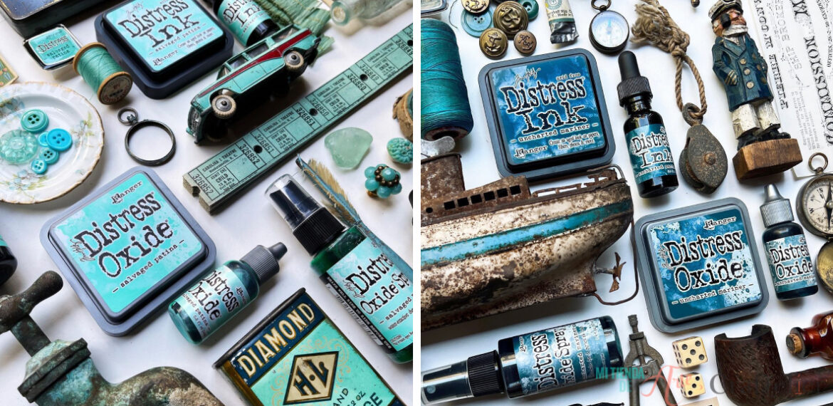 Reink Distress reink distress, fabre pad, scrapbooking
