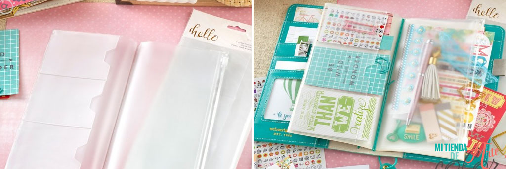 Pochettes en plastique pour midori