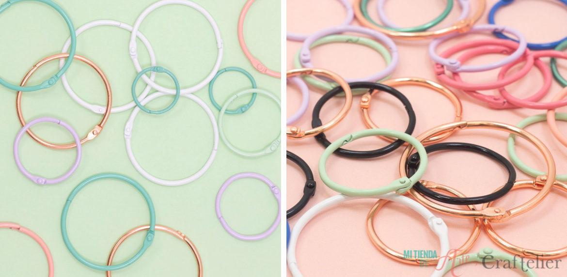 Craftelier - Lot de 180 œillets standard de couleurs assorties pour décorer des projets de
