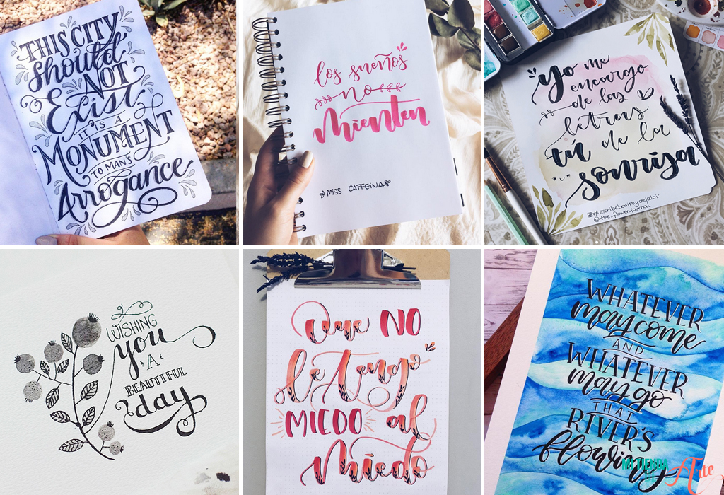 Photo d'autres styles d'écriture pour le lettering et la décoration, craftelier