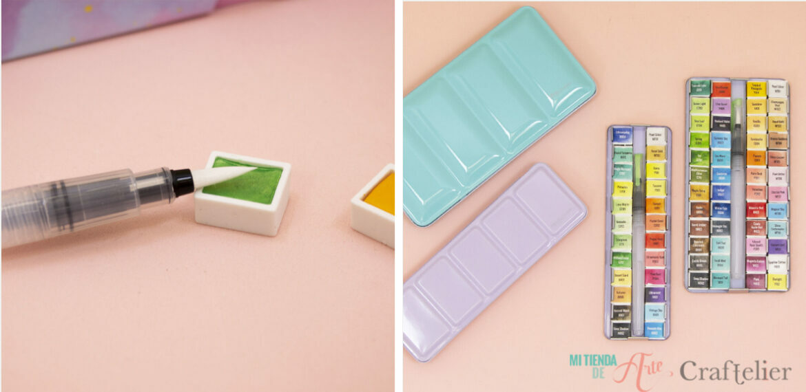 Sets d'aquarelles Craftelier 2