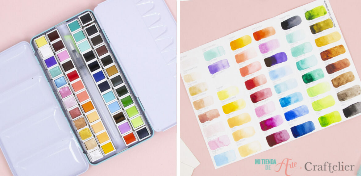 Sets d'aquarelles Craftelier 4