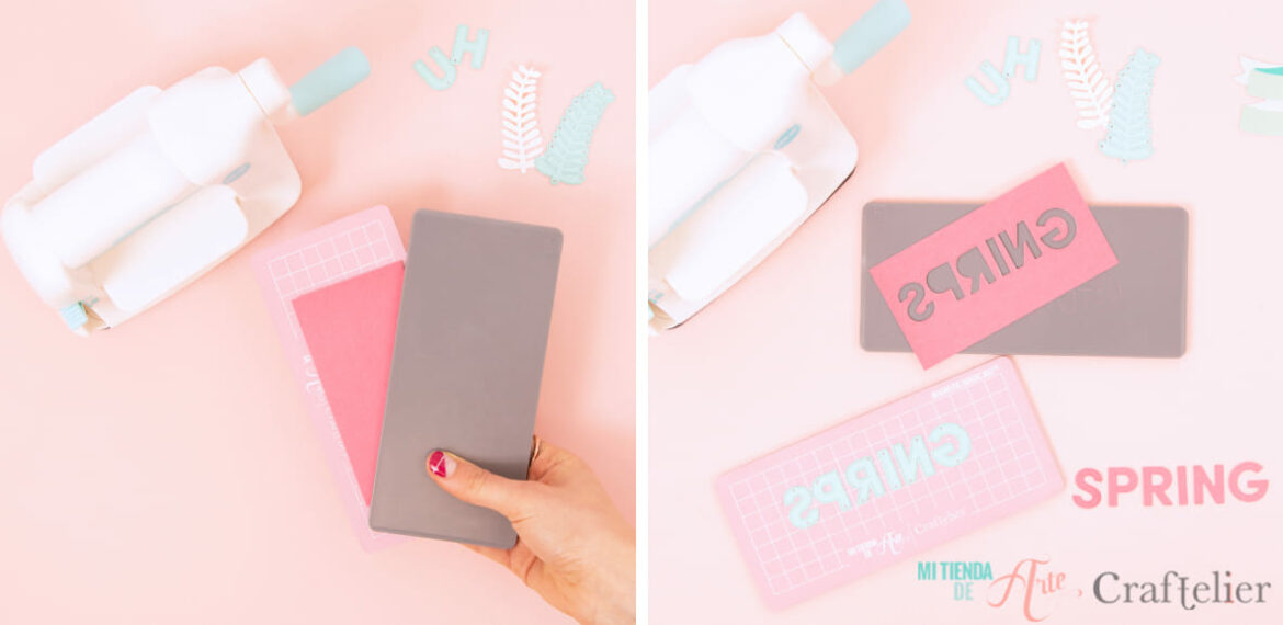 sandwichs avec le mini magic mat magnétique, deux - craftelier