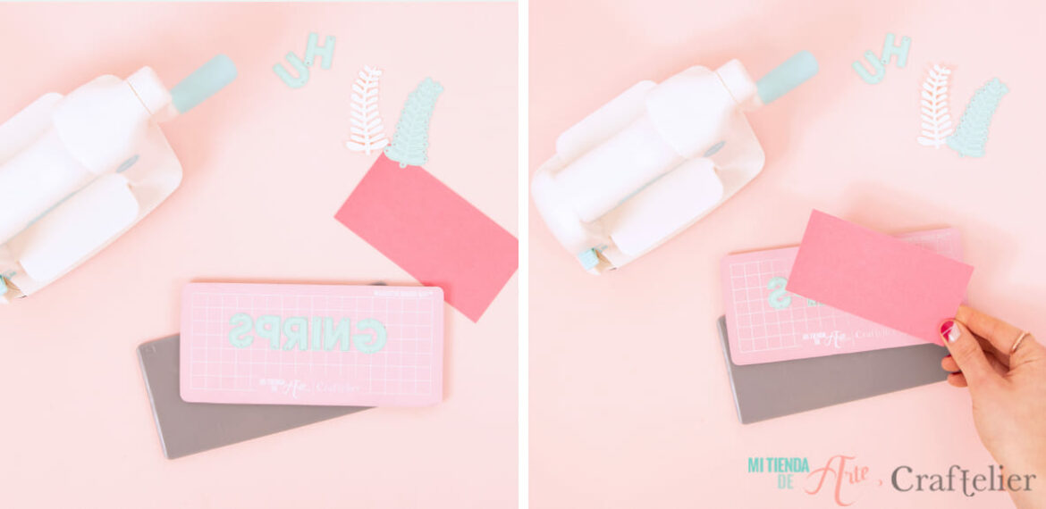 sandwichs avec le mini magic mat magnétique, craftelier